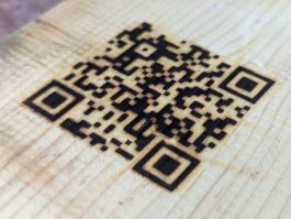 qr branding iron